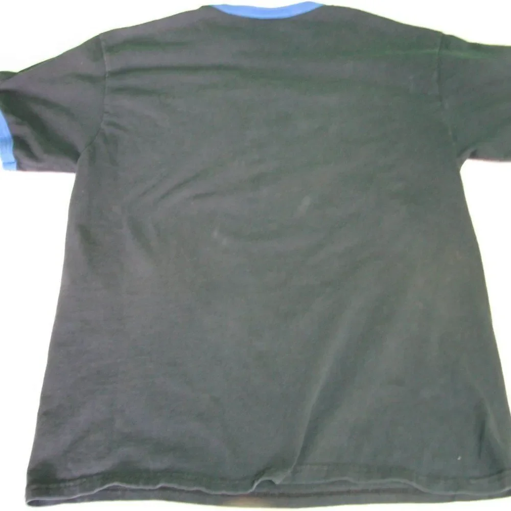 Vintage Nike Embroidered Spell Out Ringer T-Shirt